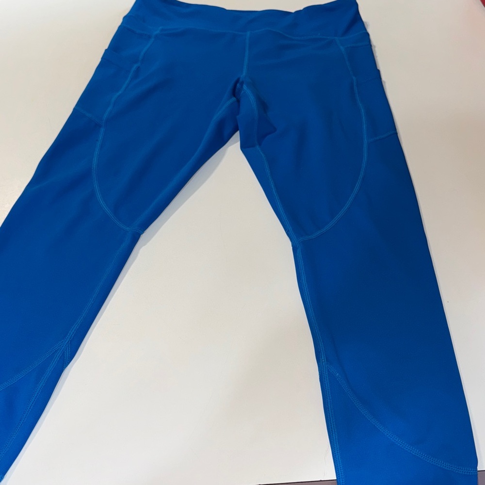 🌙 Beautiful ZYIA Electric Blue Leggings 🌙 BNWOT